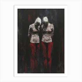 'Two Sisters' Art Print