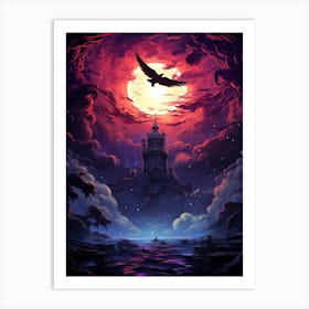 Dreamscape Eagle Art Print