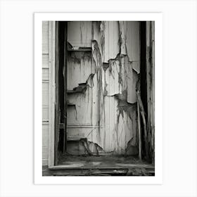 Broken Door Art Print