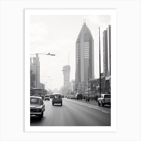 Colombo, Sri Lanka,, Black And White Old Photo 2 Art Print