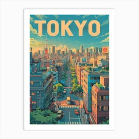 Tokyo Art Print