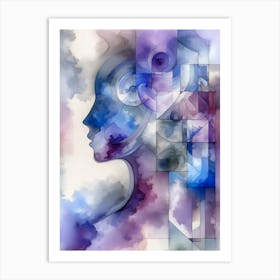 Abstract Reflections Art Print