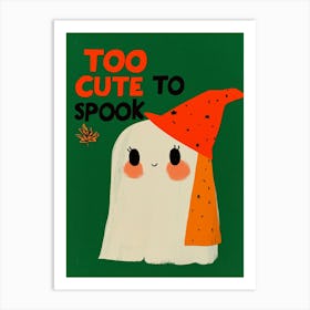 Too Cute To Spook No 2 Art Print