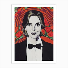 Jill Clayburgh Illustration Movies Art Print