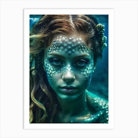 Mermaid -Reimagined 3 Art Print