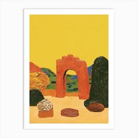 Desert Landscape 18 Art Print