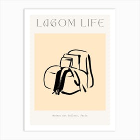 Lagom Life Art Print