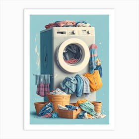 Laundry Room 1 Art Print