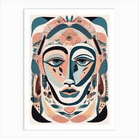 Face Of A Woman 4 Art Print