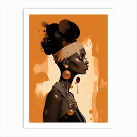 African Woman 52 Art Print