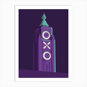 London Landmark Oxo Tower Art Print