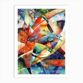 Abstract Painting, Abstract Painting, Abstract Painting Art 1 Art Print