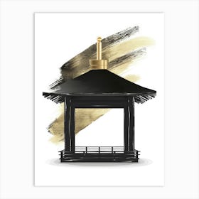 Japanese Pagoda 1 Art Print