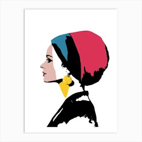 Woman In A Turban Art Print