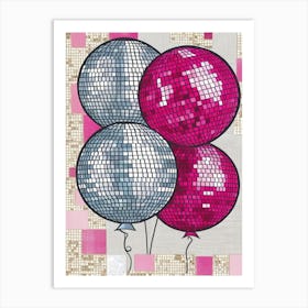 Disco Balls 1 Art Print