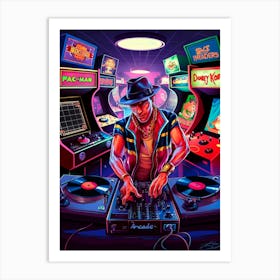 Dj Dj 10 Art Print