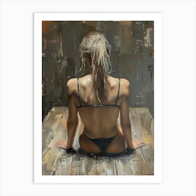 Back View Art Print