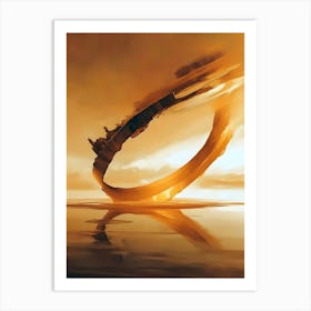 Ring Of Fire Art Print