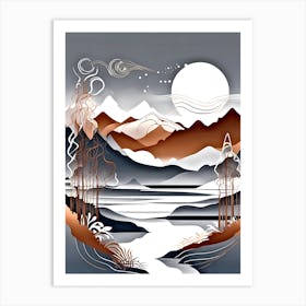 Scotland Landscape 1 Art Print