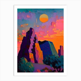 The Garden Of The Gods Art Print