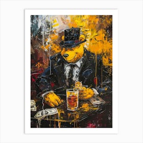 Teddy Bear Art Print