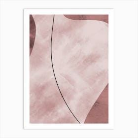 Magenta Abstract_2459142 Art Print