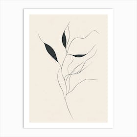 Leaf In The Wind 1 Art Print