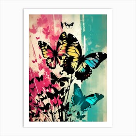 Butterfly Painting 87 Art Print