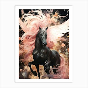 Angel Horse Art Print