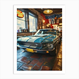 Ford Mustang 16 Art Print