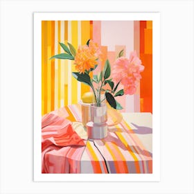 Flower Still Life Painting 3 Art Print