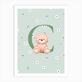 Teddy Bear baby room Art Print