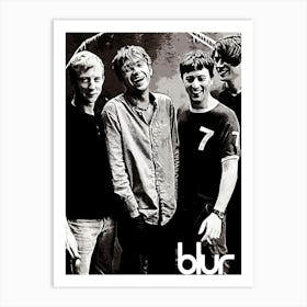 Blur band music 2 Art Print