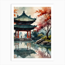 Chinese Pagoda 37 Art Print