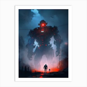 Disturbed Steel Art Print