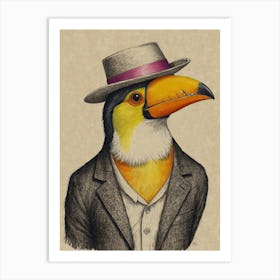 Toucan 30 Art Print