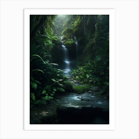 Tropical Rainforest Art Print