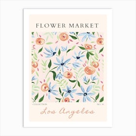 Flower Market 19 Art Print