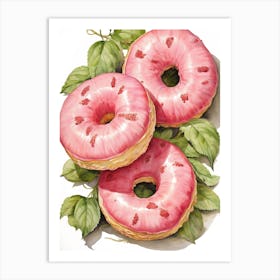 Donuts Art Print