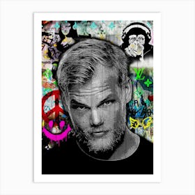 Avicii Art Print