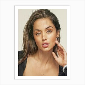 Ana De Armas Art Print