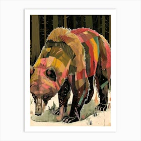 Grizzly Bear 3 Art Print