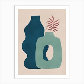 Still Life With Vases Art Print