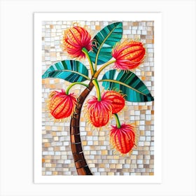 Hibiscus Tree Art Print