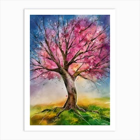 Cherry Blossom Tree 5 Art Print