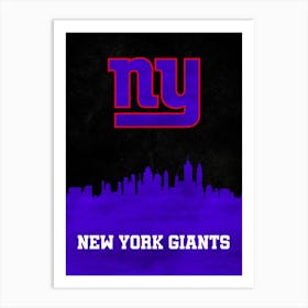 New York Giants 4 Art Print