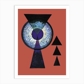 Three Triangles Art Print