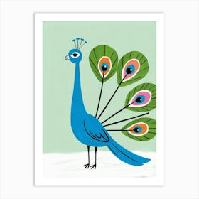 Peacock 5 Art Print