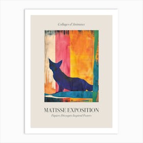 Fox 4 Matisse Inspired Exposition Animals Poster Art Print