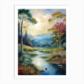 'River' 2 Art Print